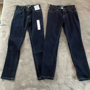 2 Pairs of Girls Jeans Size 8